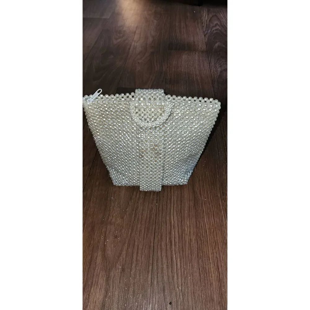 Vintage Sabina New York Faux Pearl Bag
